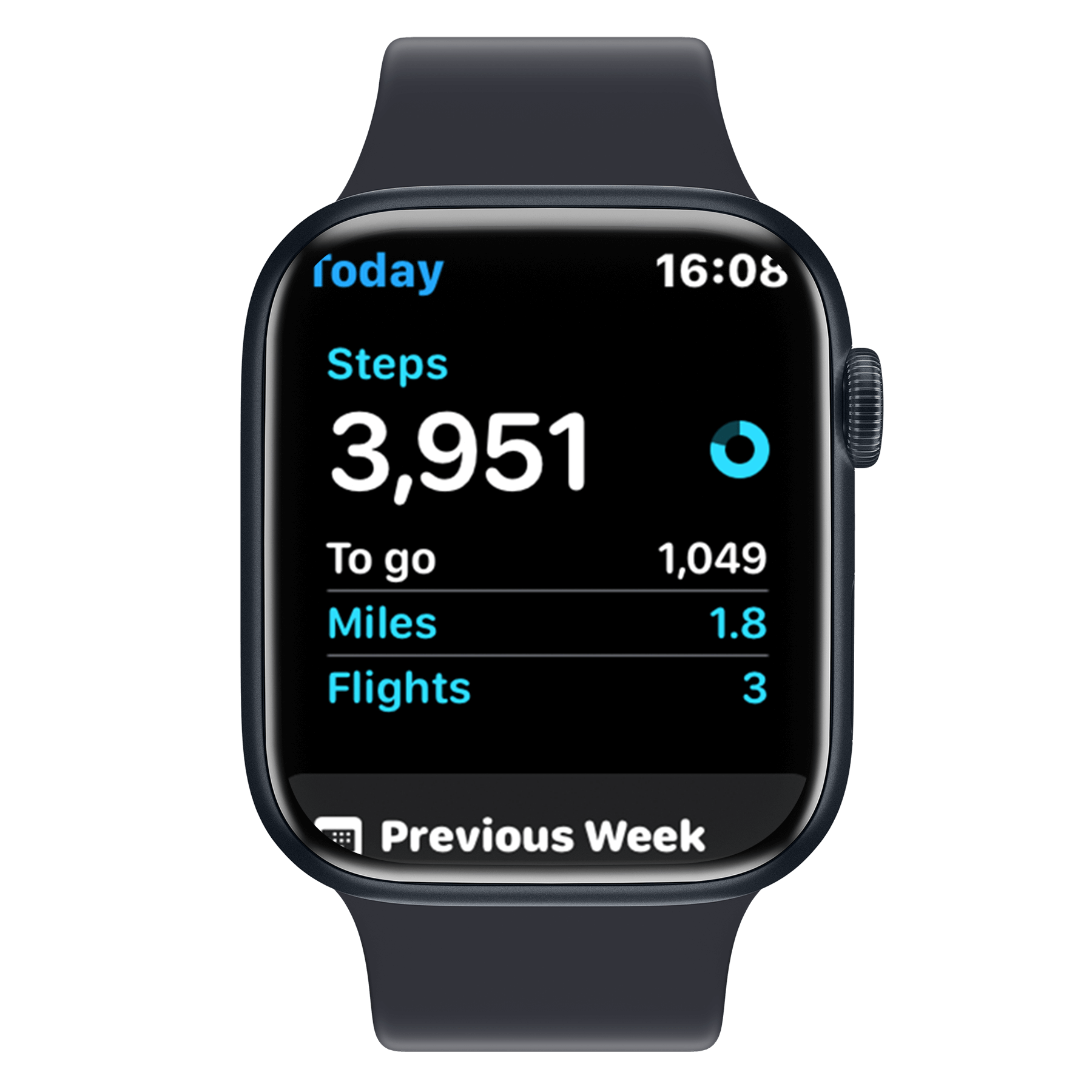 Step Counter App Isral Duke Product Designer